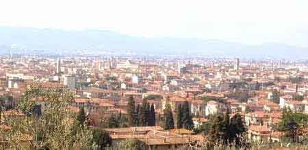 Vista di Prato - Firenze - Toscana